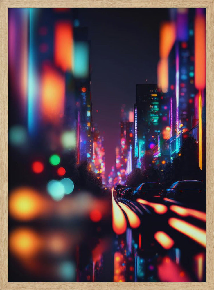 Neon Dreamscape | Poster