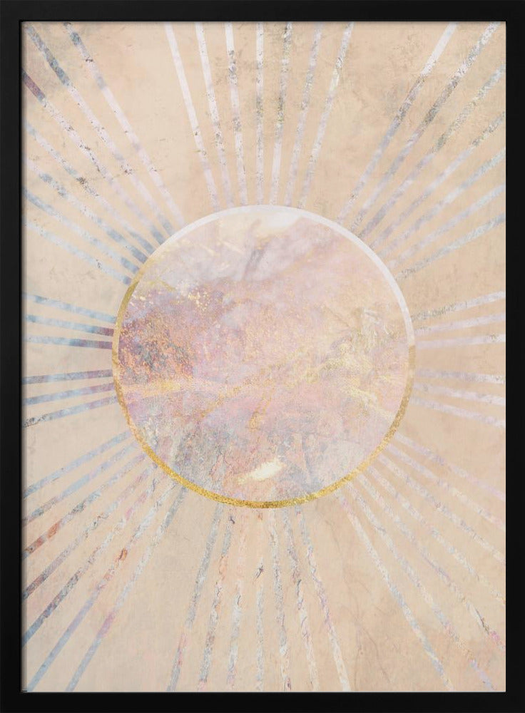 Boho Sun Rays | Poster
