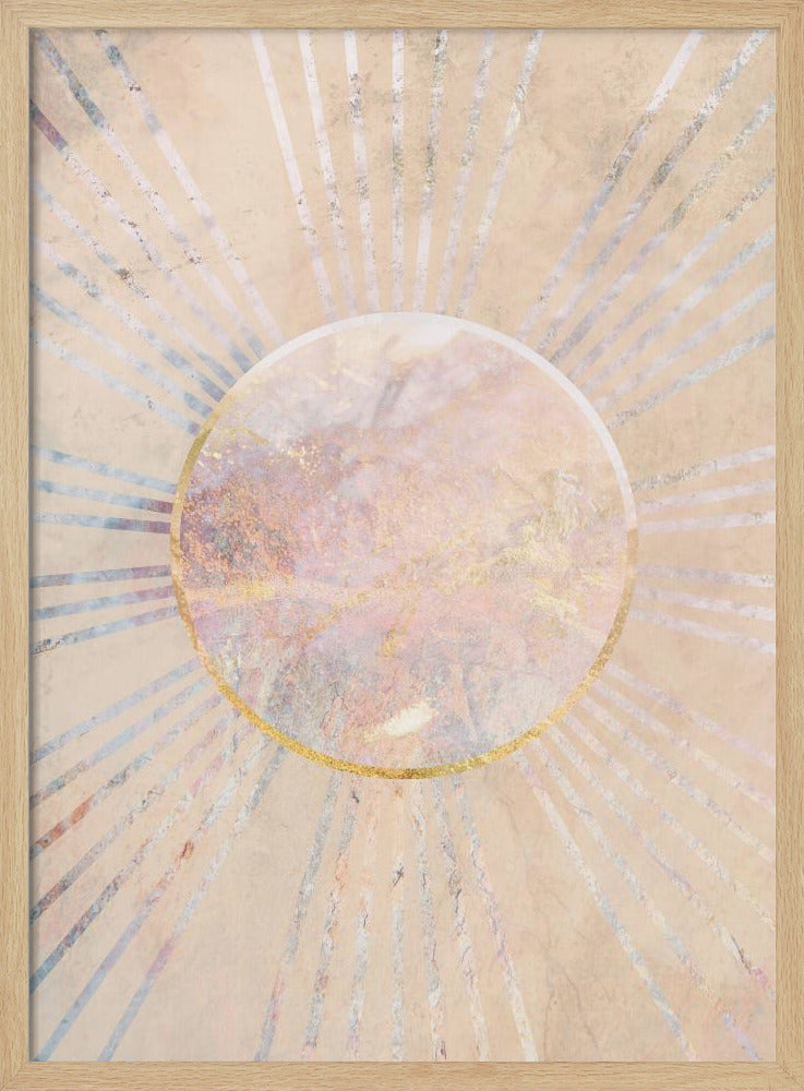 Boho Sun Rays | Poster