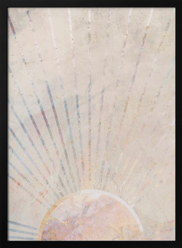 Morning Boho Sun Rays | Poster