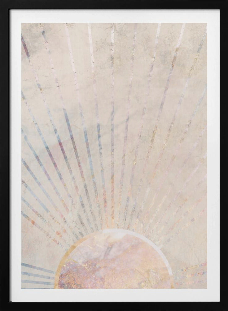 Morning Boho Sun Rays | Poster