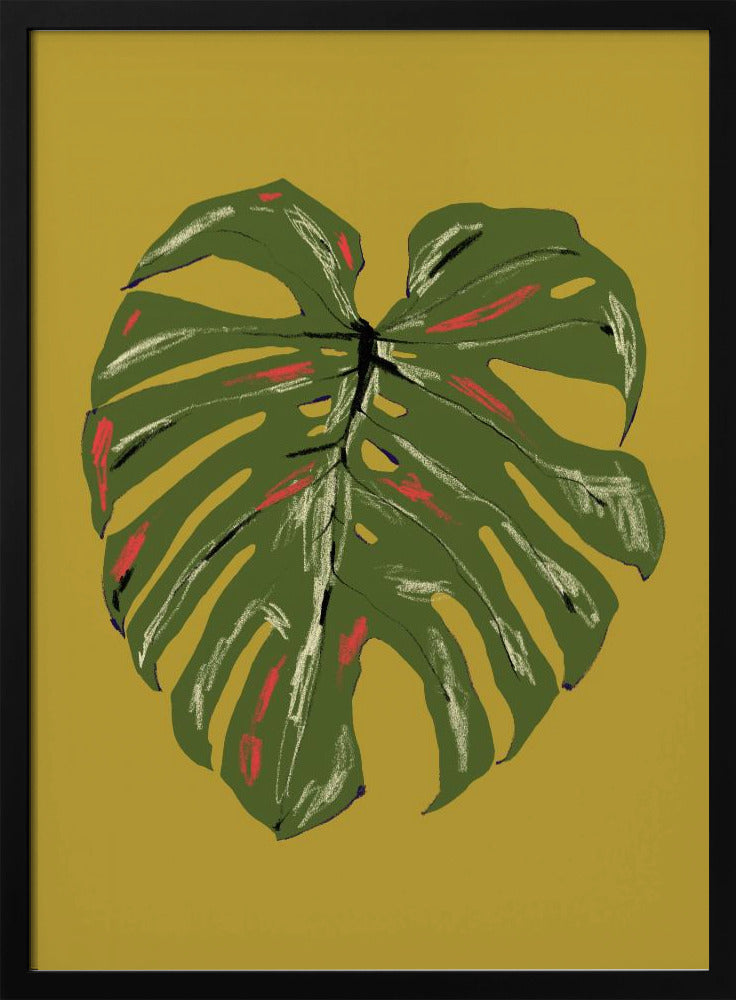 Monstera Leaf Green | Poster