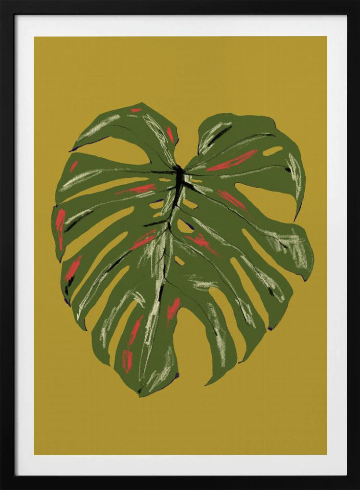 Monstera Leaf Green | Poster