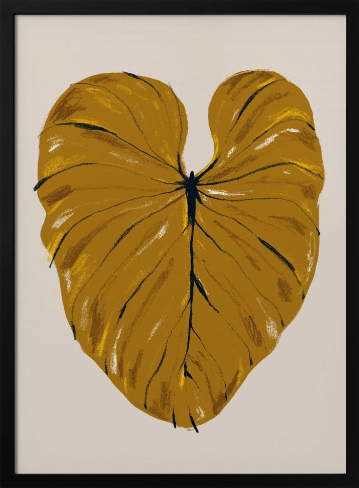 Philodendron Gloriosum Mustard | Poster