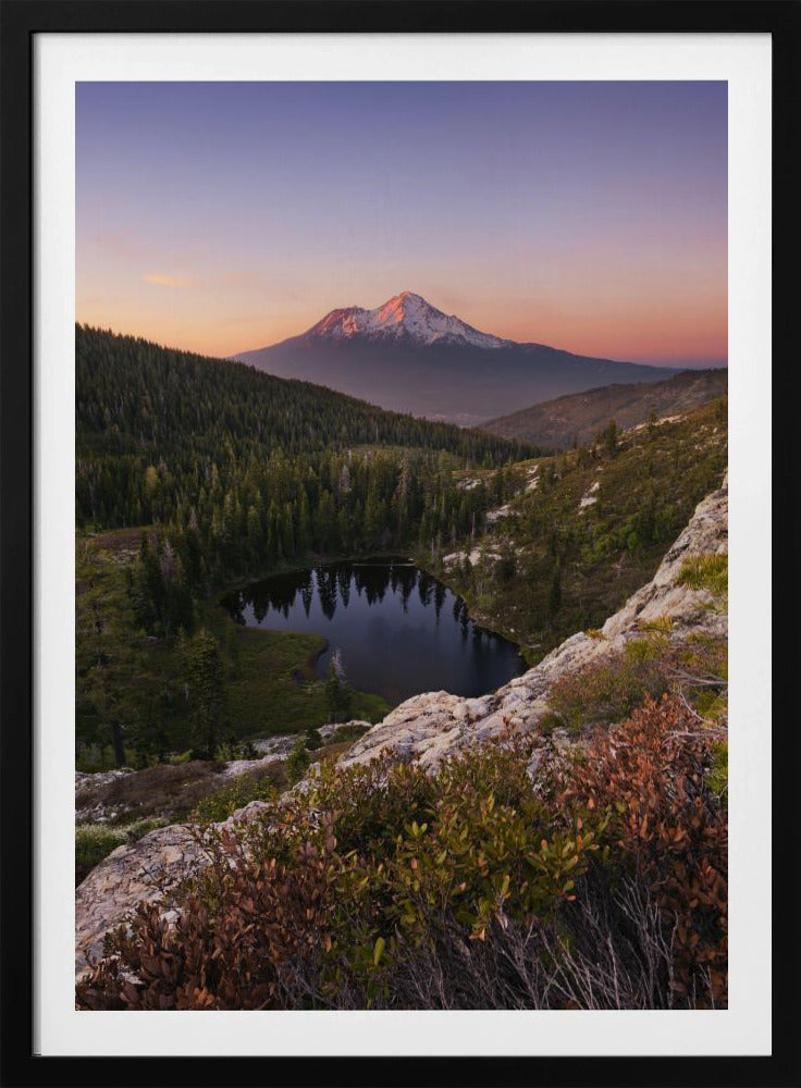 Heart Lake vertical | Poster