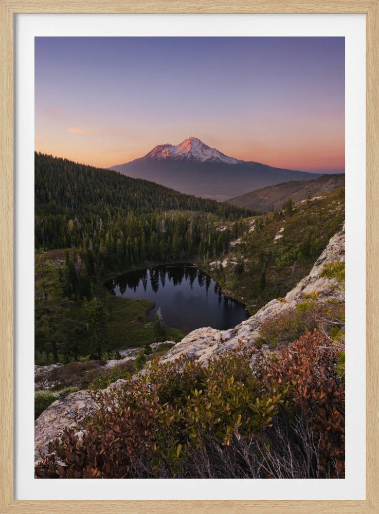 Heart Lake vertical | Poster