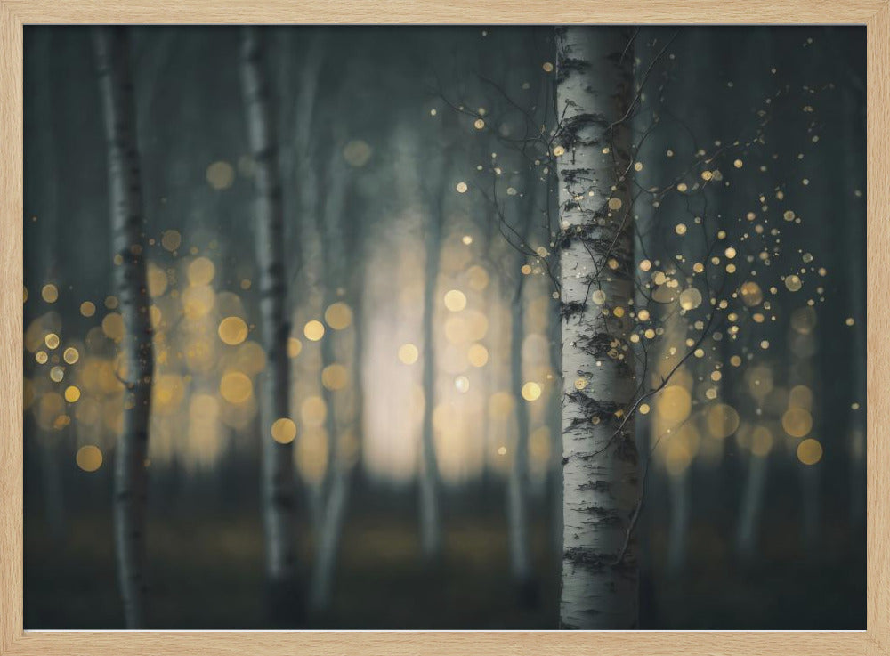 Enchanted Birches | Poster