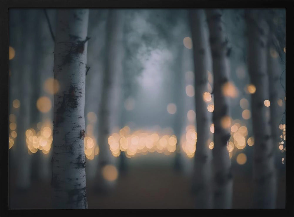 Enchanted Glow Forest | Poster