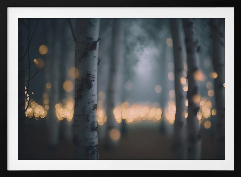 Enchanted Glow Forest | Poster
