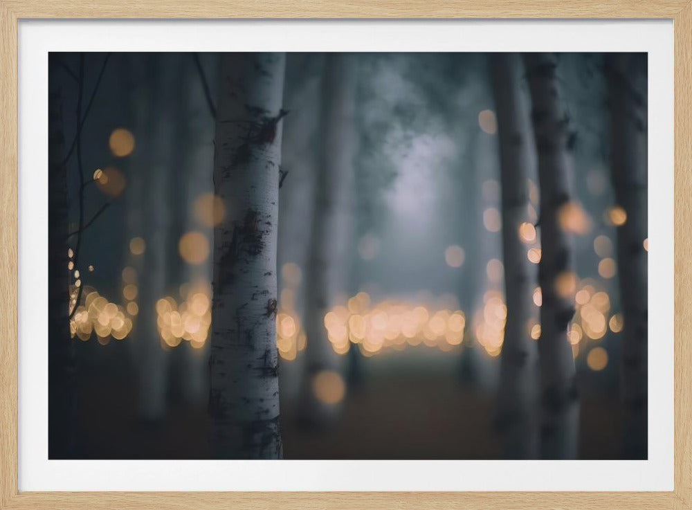 Enchanted Glow Forest | Poster