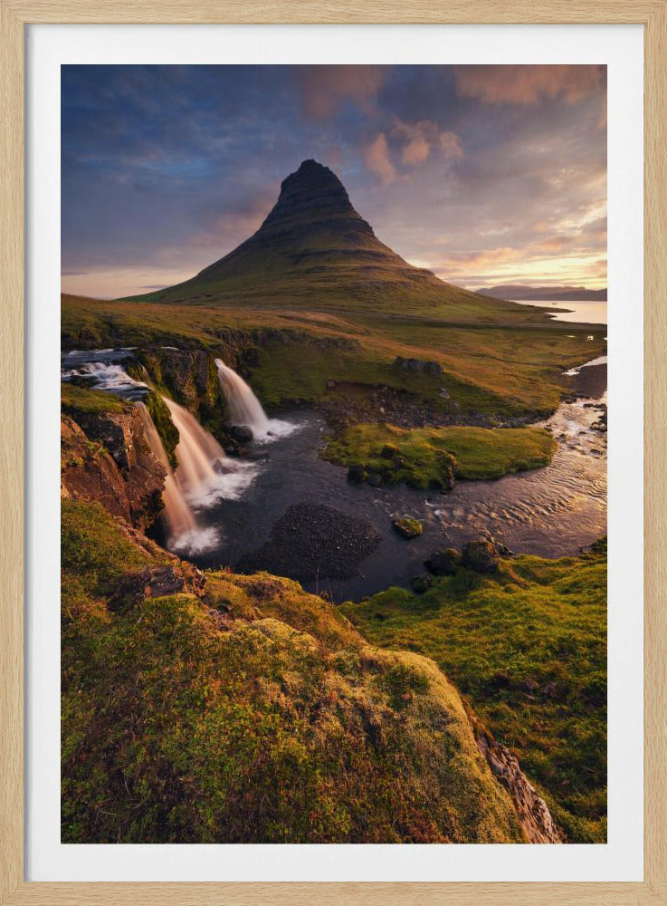Good Morning Iceland vertical | Poster
