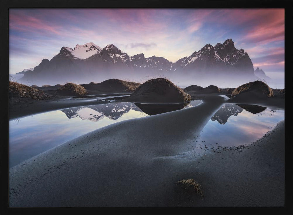 Glowing Vestrahorn | Poster