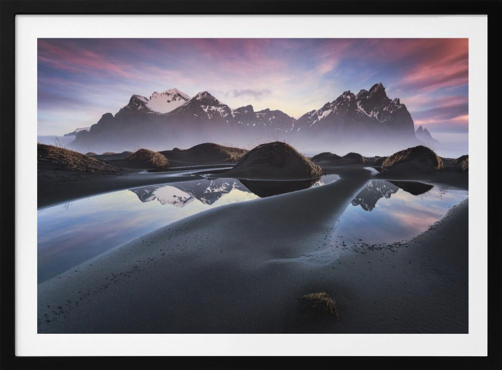 Glowing Vestrahorn | Poster