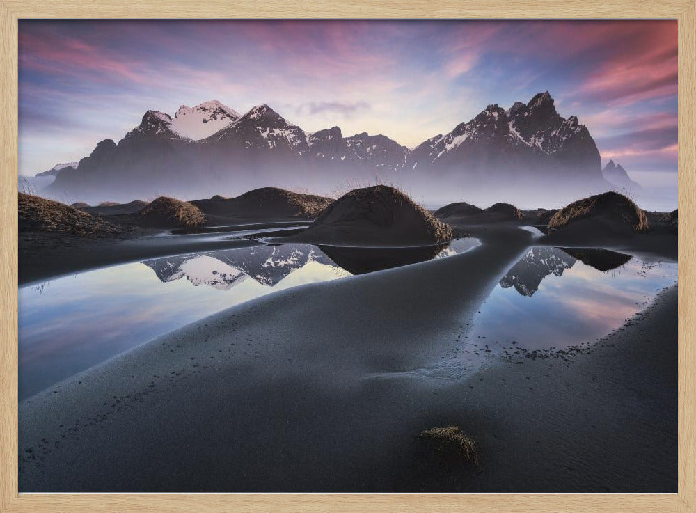 Glowing Vestrahorn | Poster