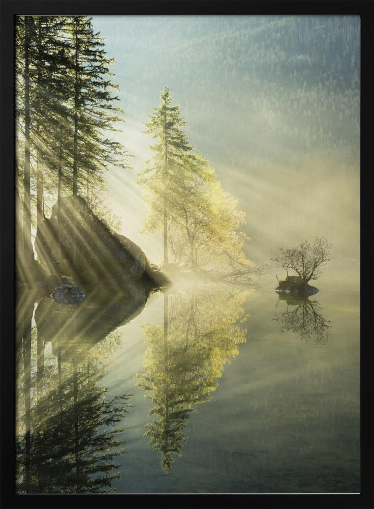 God Rays vertical | Poster