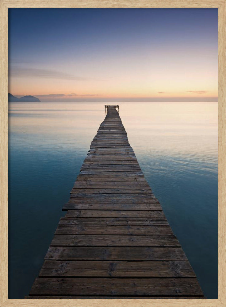 Blue Jetty | Poster
