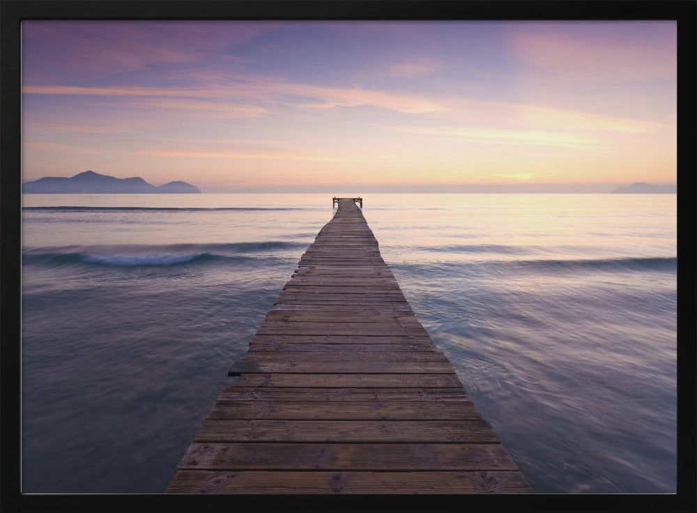 Purple Jetty | Poster
