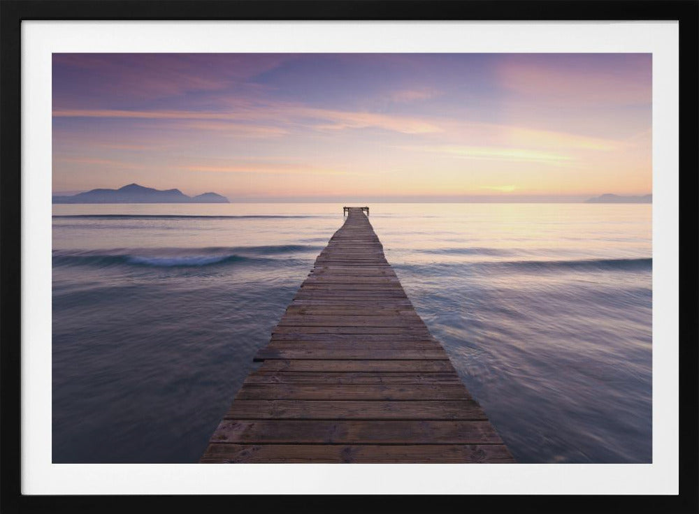 Purple Jetty | Poster