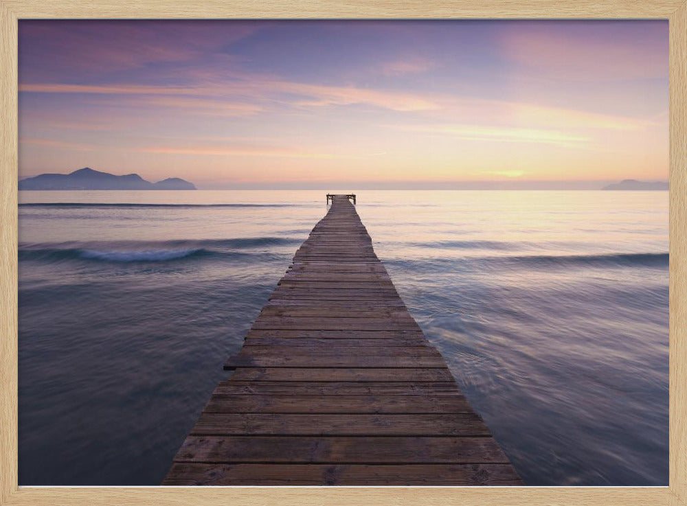 Purple Jetty | Poster