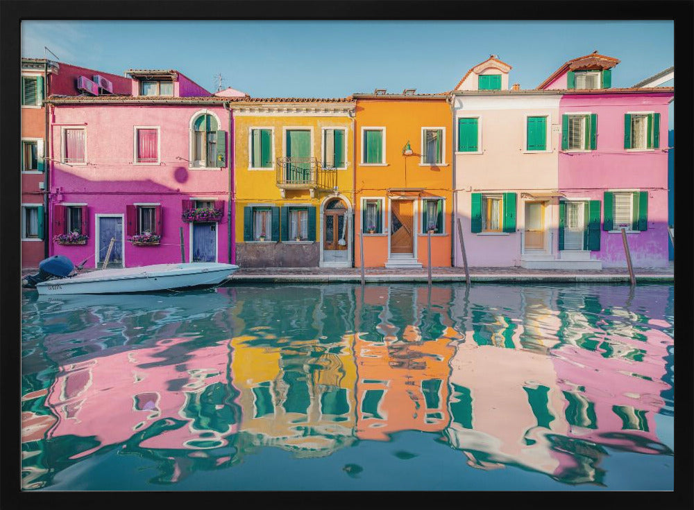 Colored Burano | Poster