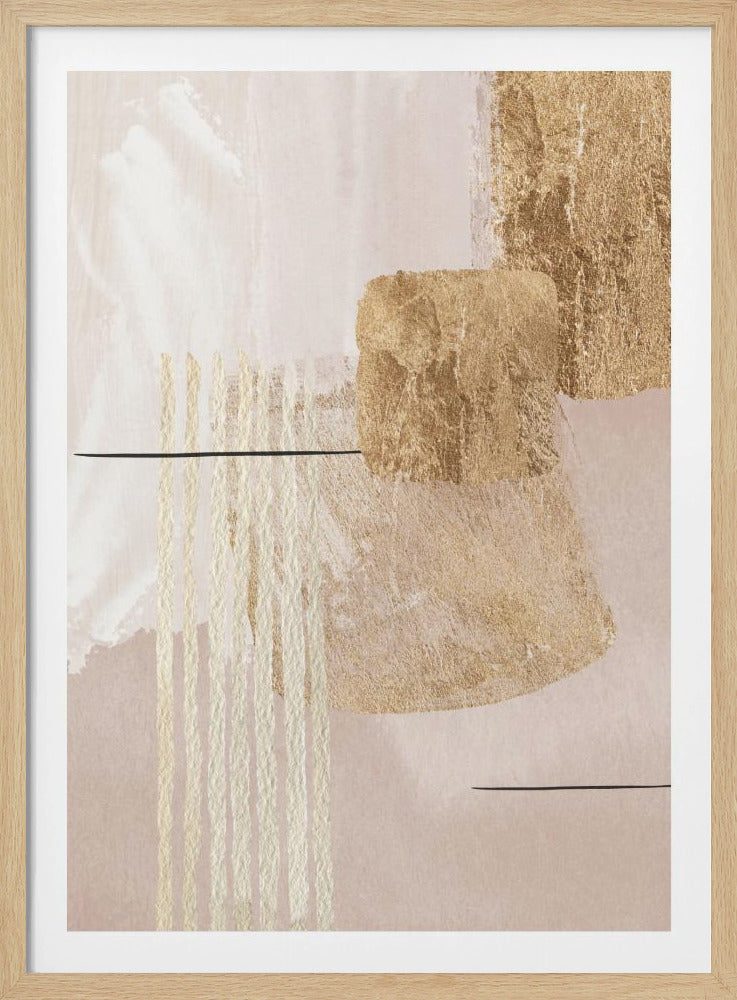 Aesthetic Gold-3 | Poster