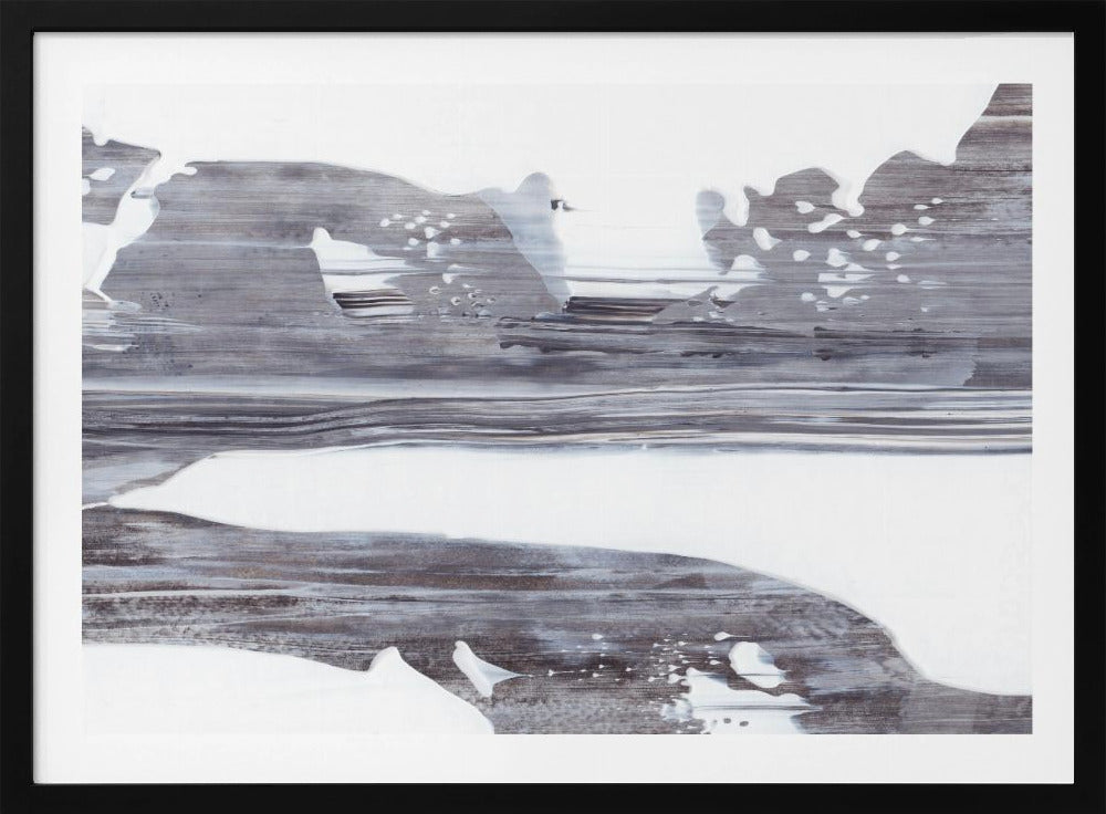 Brushstrokes In Different Shades | Poster