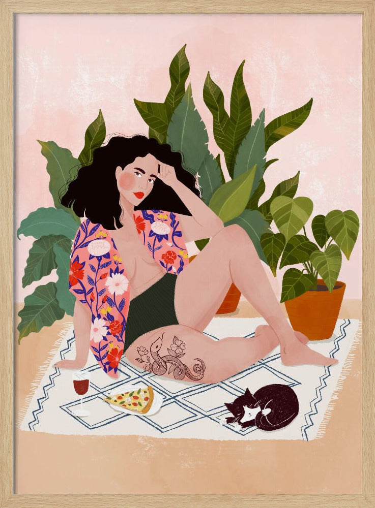 Sunday pizza | Poster
