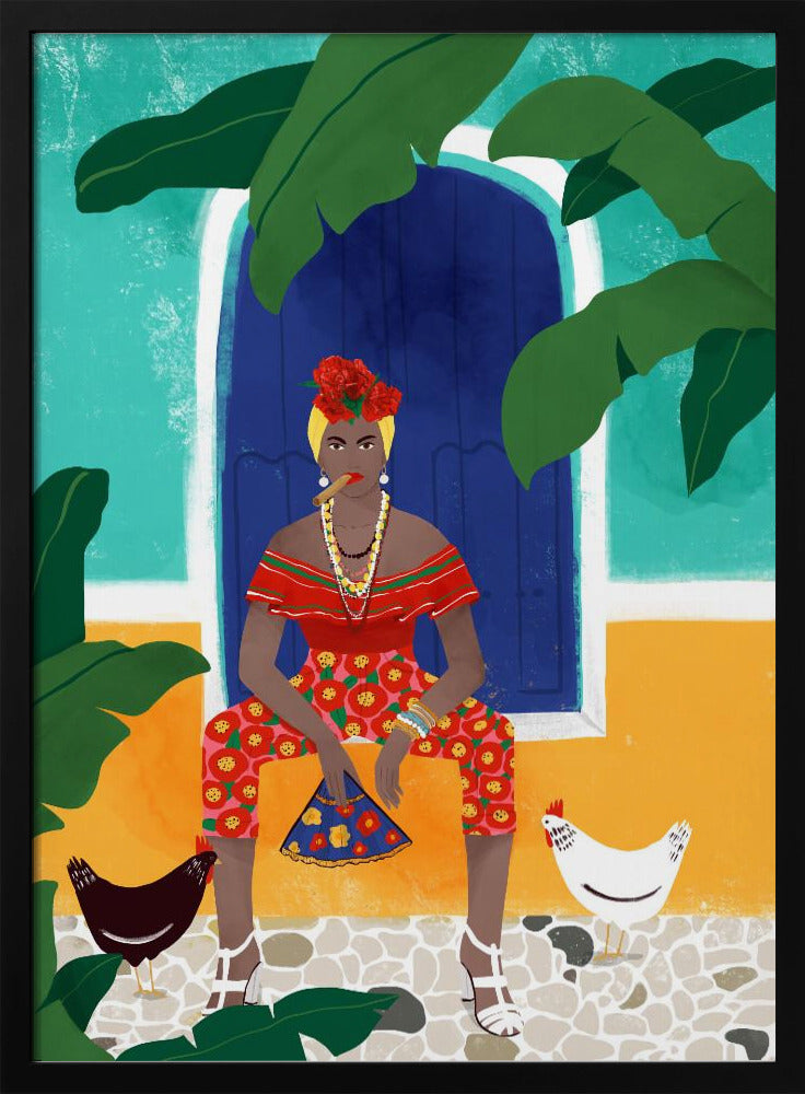 Femm au cigare | Poster