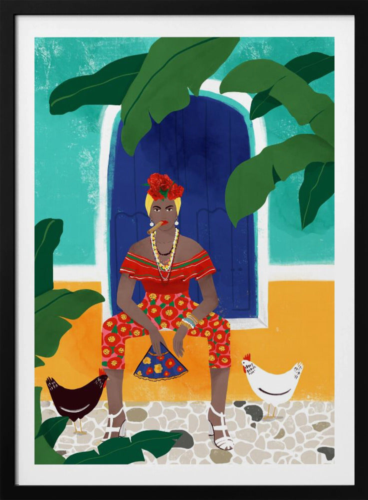 Femm au cigare | Poster