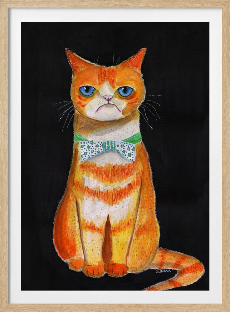 Sad Cat | Poster