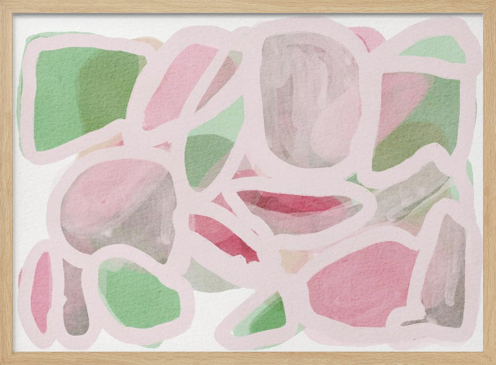 Pink Scribble | Poster