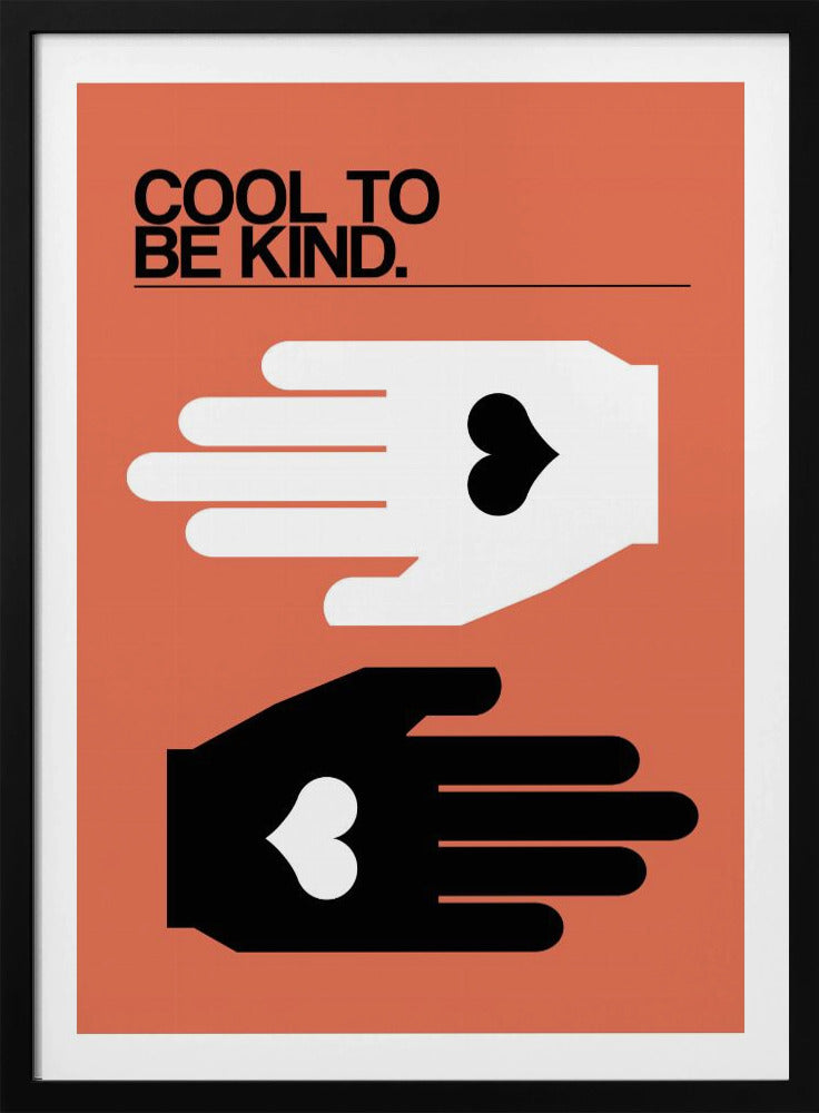 Cool To Be Kind Salmon | Poster