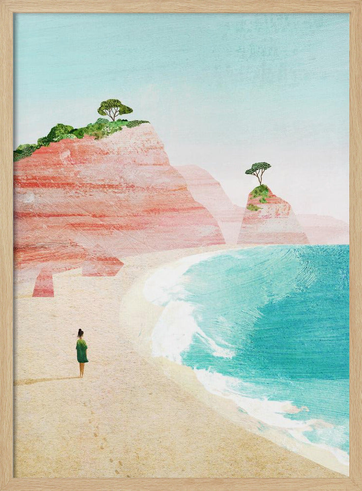 Beach Girl iv | Poster