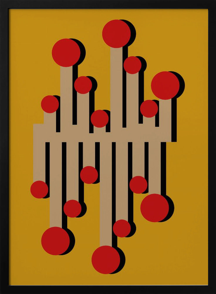 The 1968 Telephonist Mustard | Poster