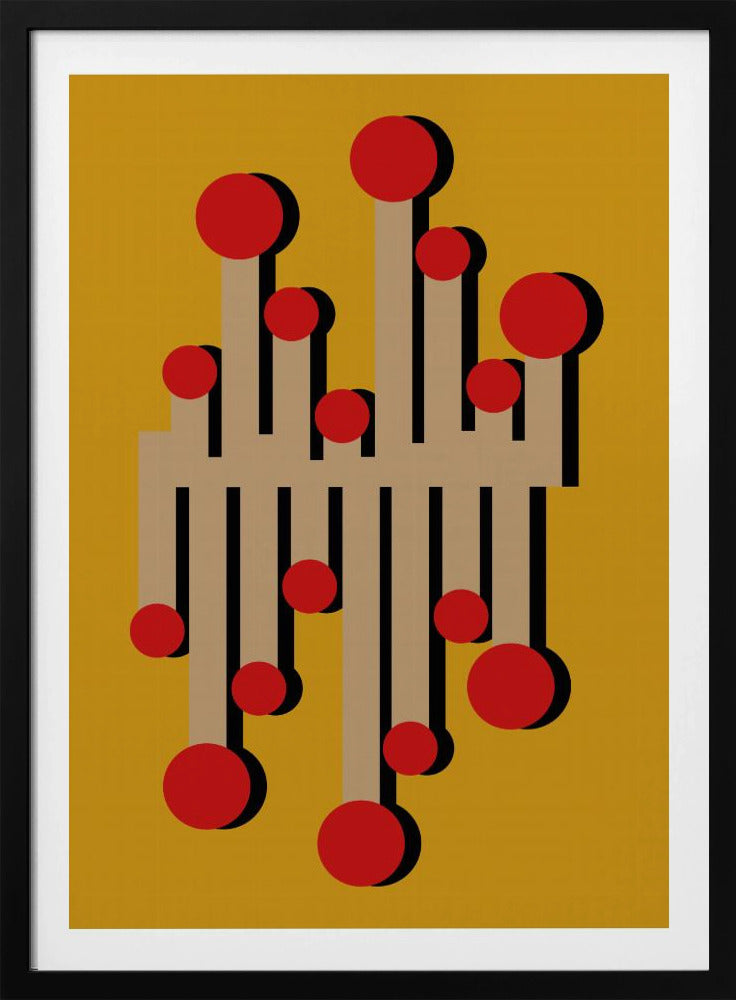 The 1968 Telephonist Mustard | Poster