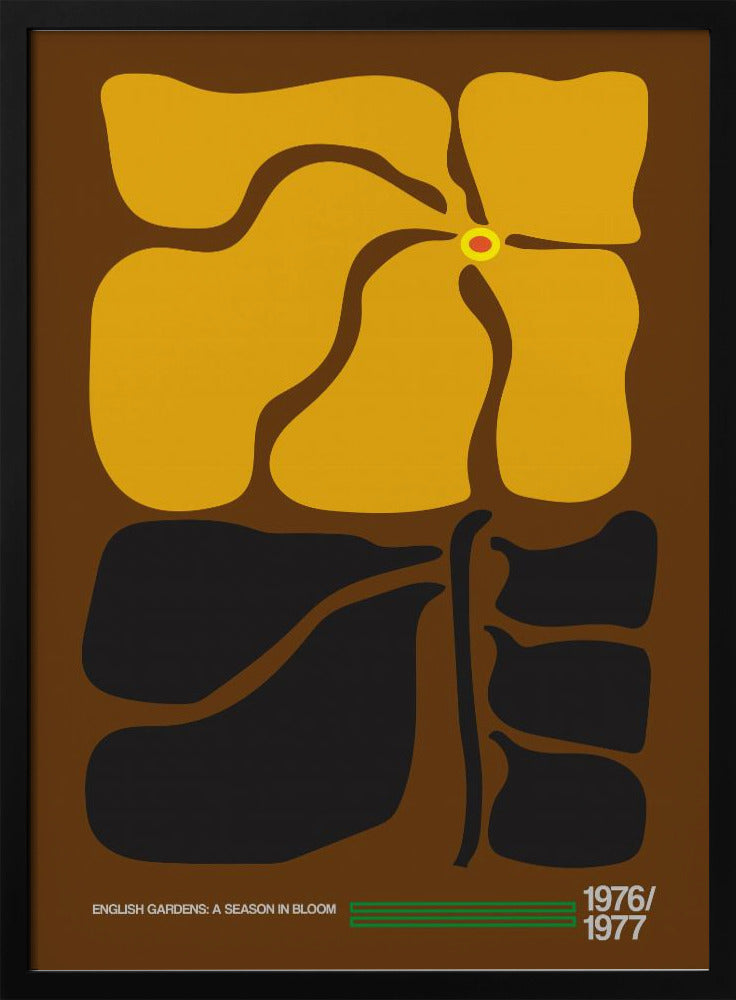 English Gardens Brown | Poster