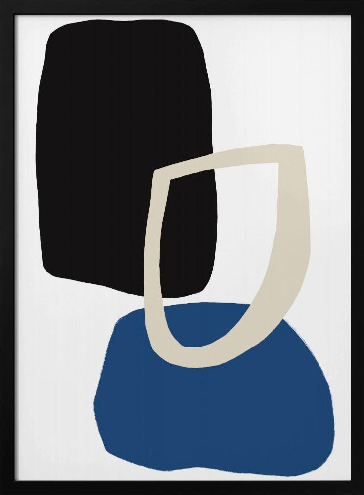 Colorful Bold Geometric Shapes | Poster