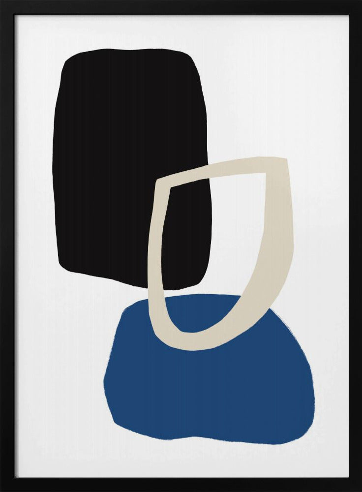 Colorful Bold Geometric Shapes | Poster
