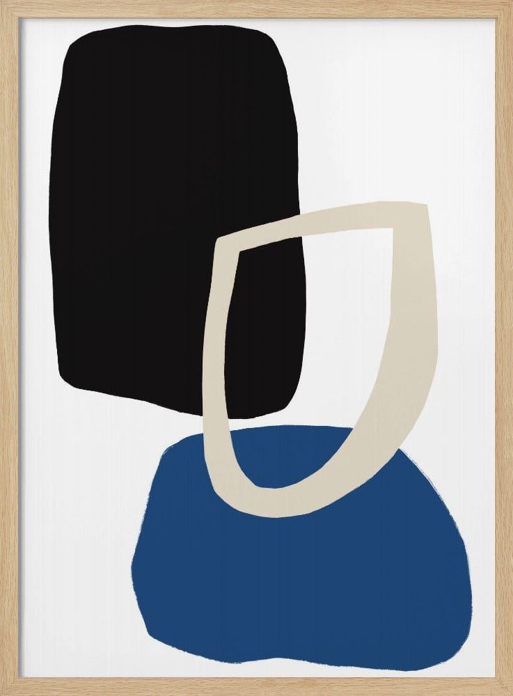 Colorful Bold Geometric Shapes | Poster
