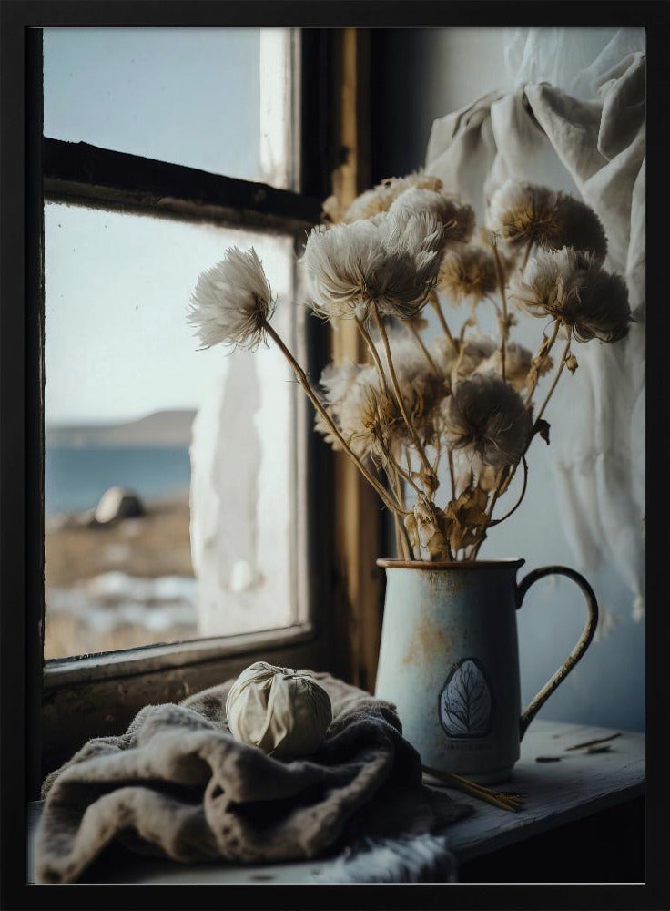 Rustic Window Scene | Poster