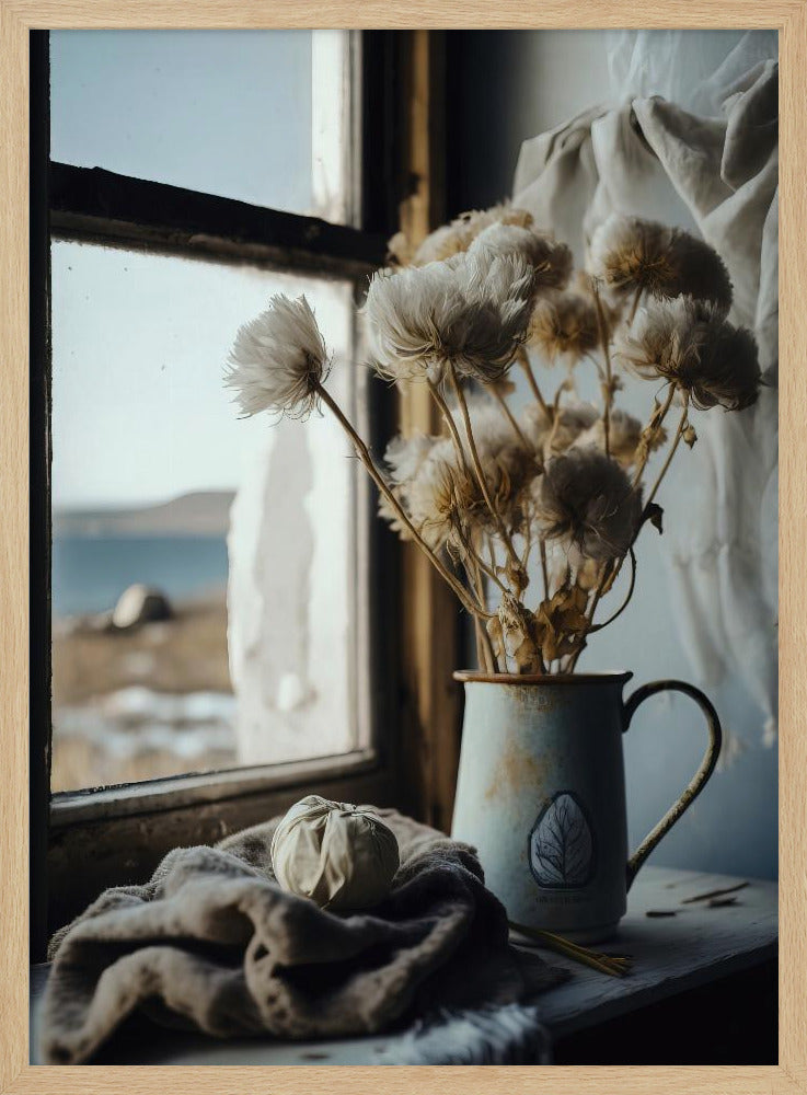 Rustic Window Scene | Poster