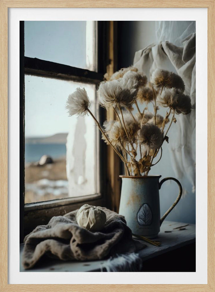 Rustic Window Scene | Poster
