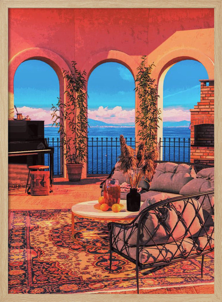 Piano Terrace | Poster