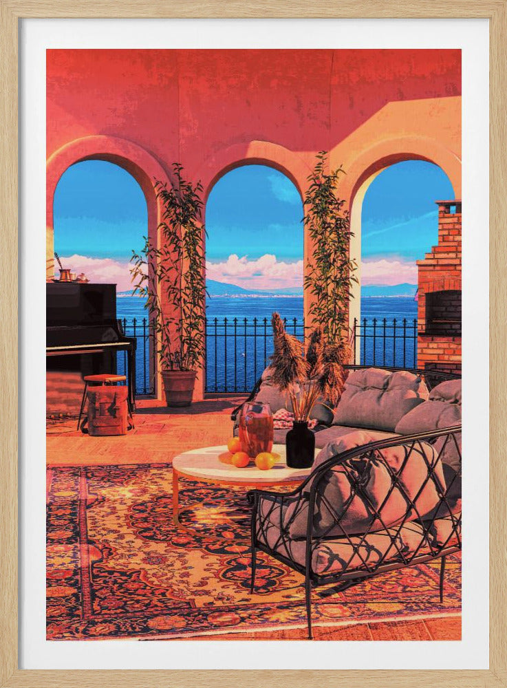 Piano Terrace | Poster
