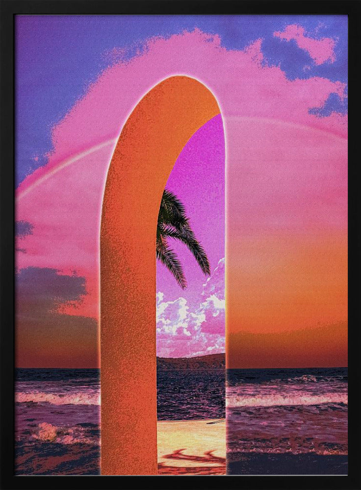 Portal Vaporwave | Poster
