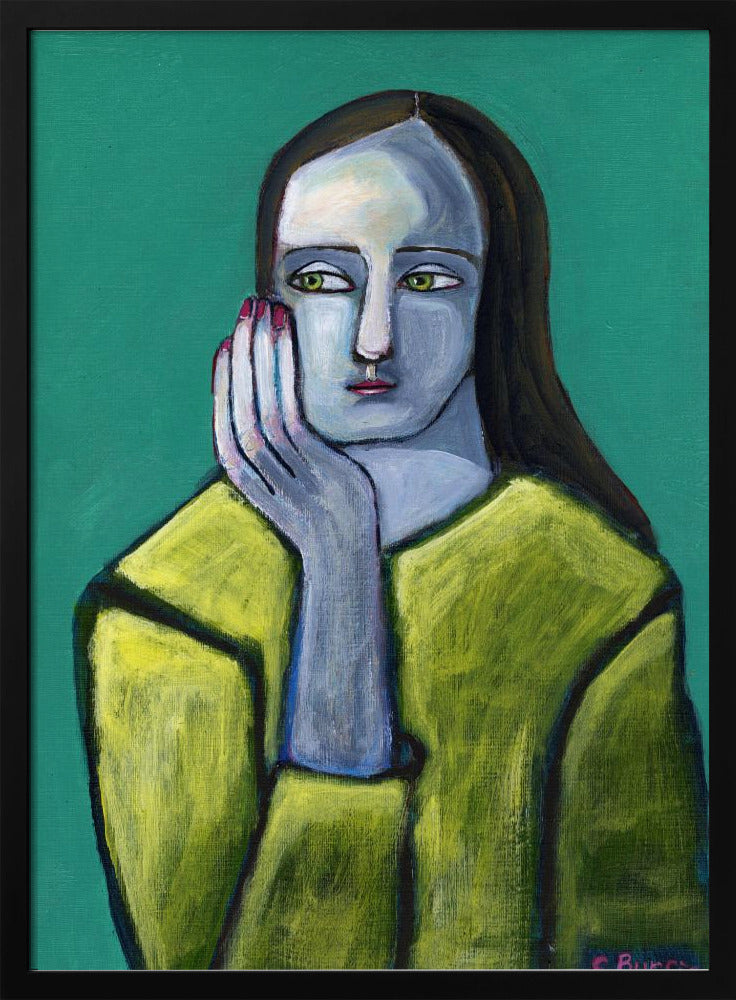 Woman with Big Hands | Poster