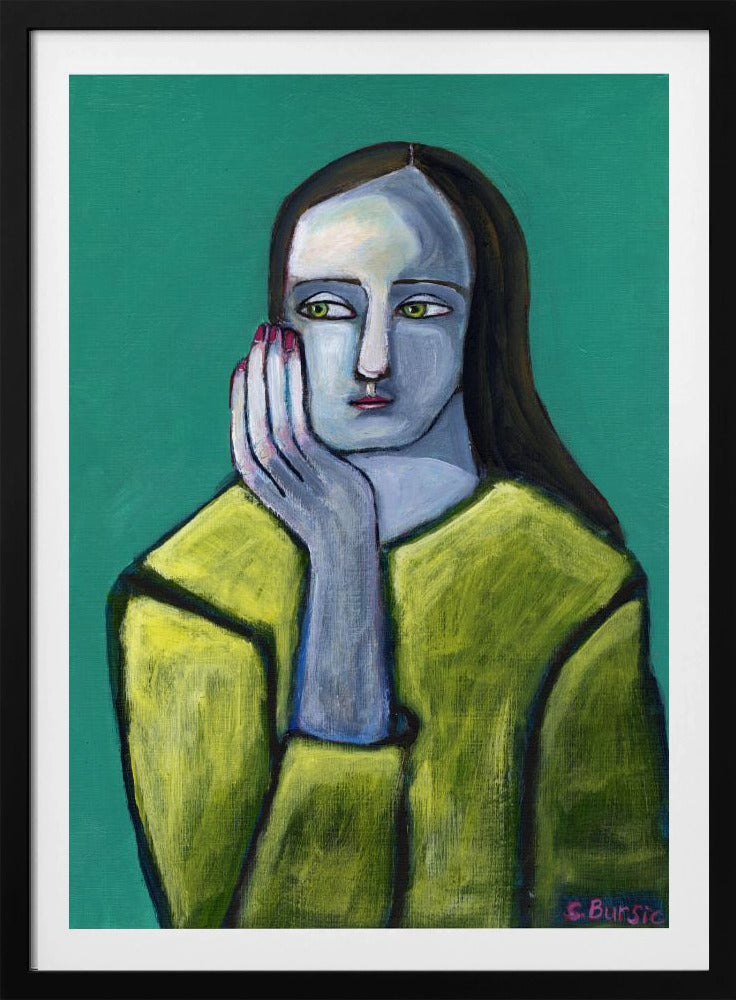 Woman with Big Hands | Poster