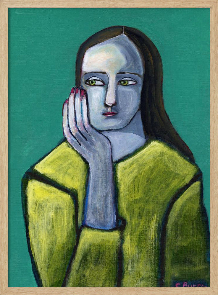 Woman with Big Hands | Poster