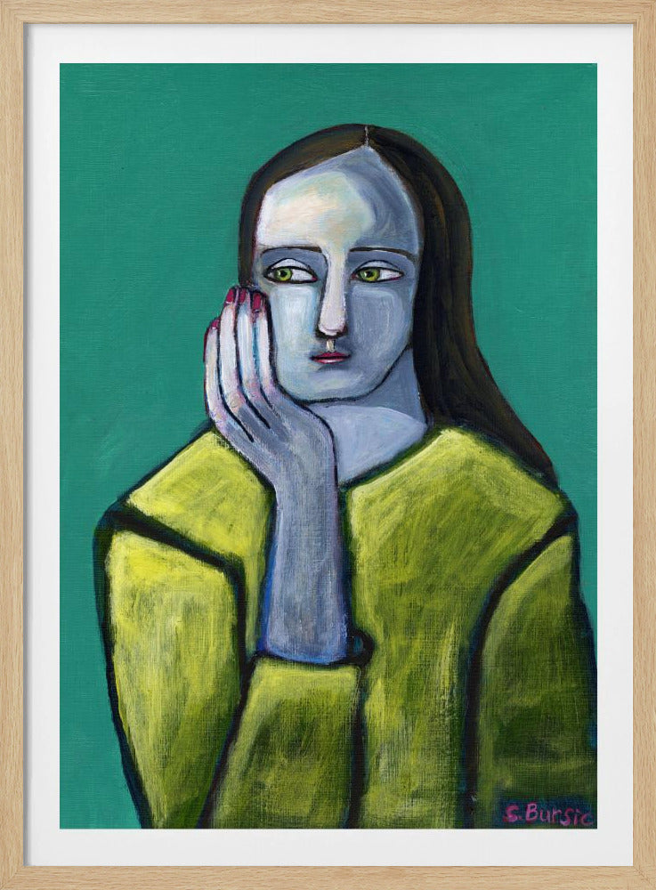 Woman with Big Hands | Poster