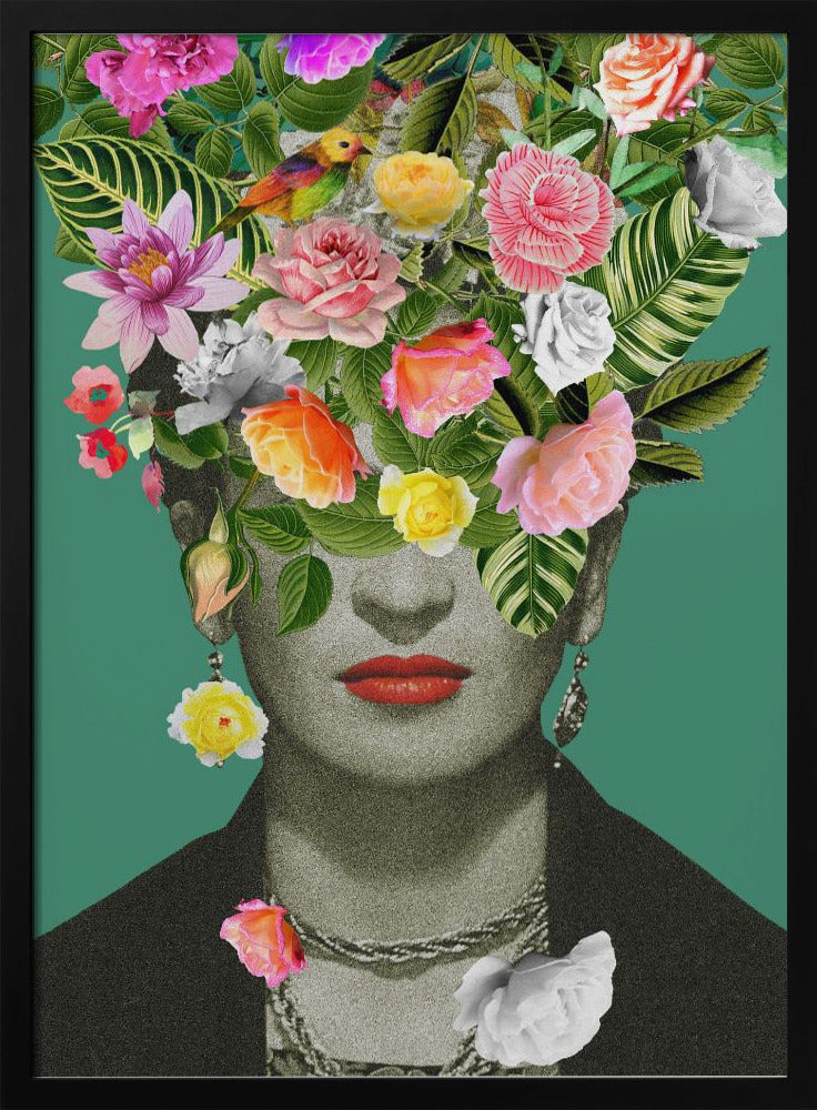 Floral Frida | Poster
